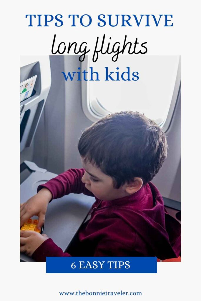 long flights with kids, kid on plane
