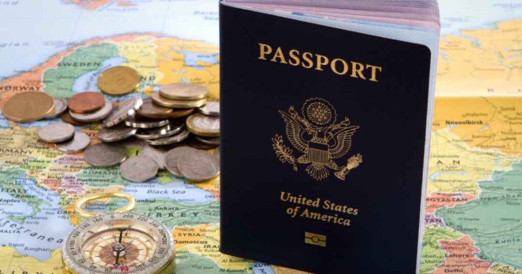 passports and visas for kids and adults, passport map