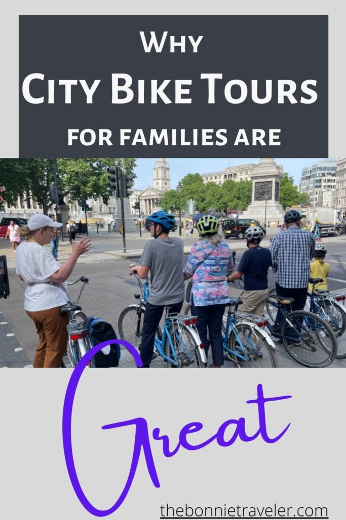 city bike tours are great for families
