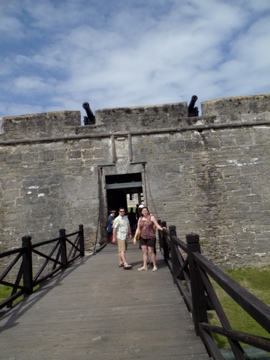 St. Augustine with kids, old fort