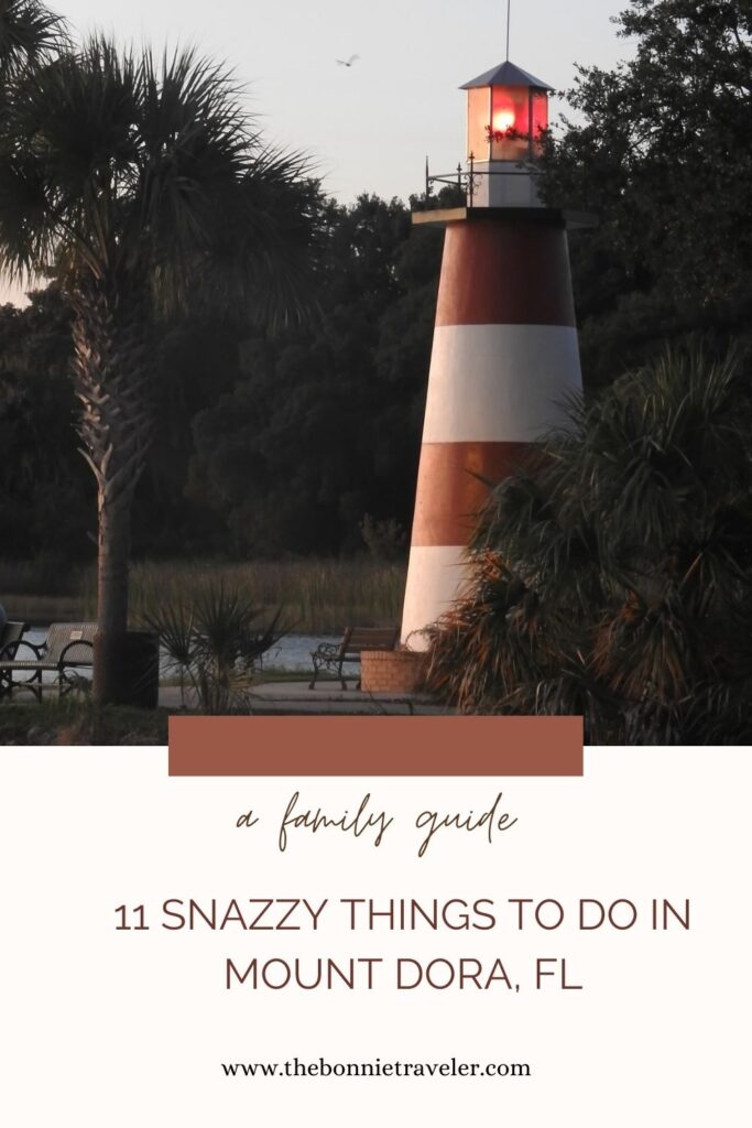 things to do in Mount Dora, lighthouse Pin