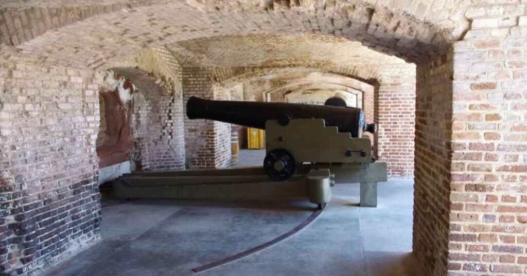 Charleston thing to do, cannon ft sumter