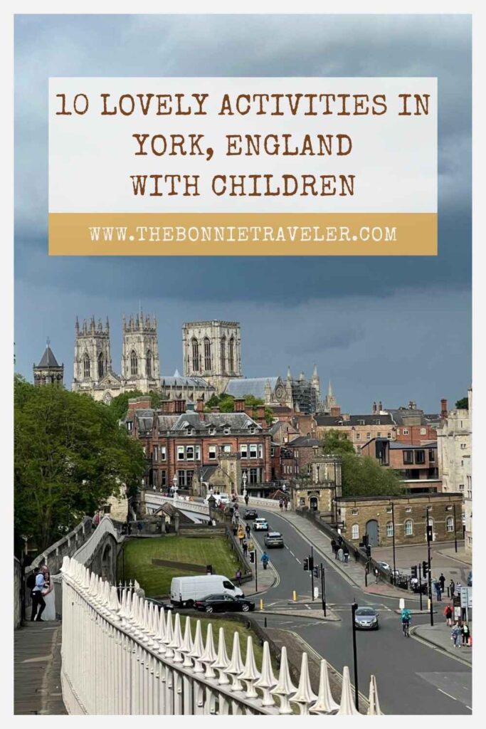York England with children, pin