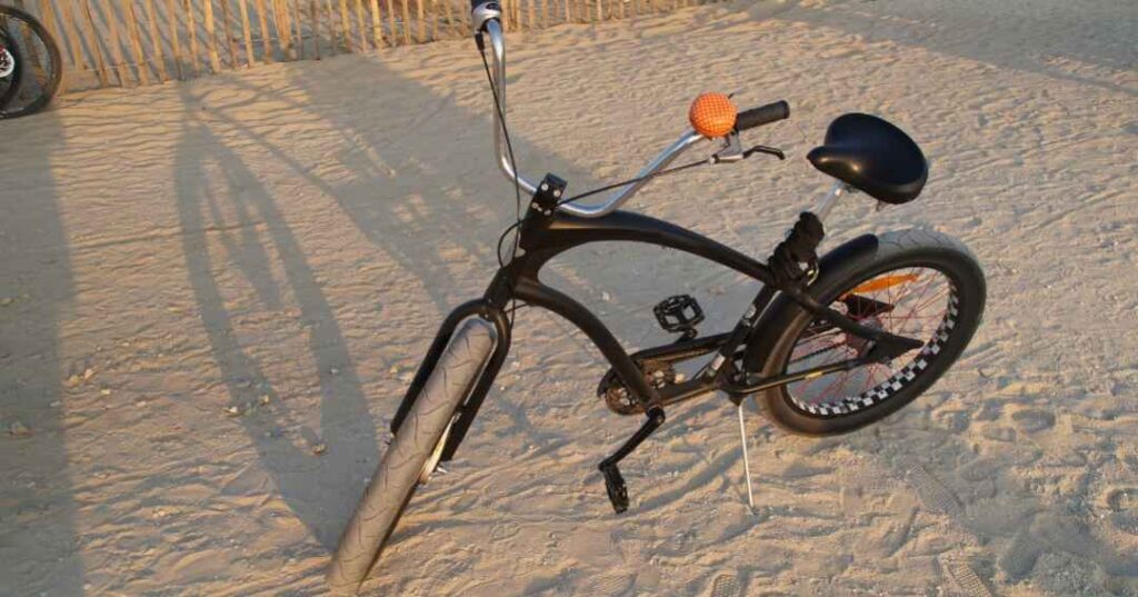 best beaches Nassau, beach cruiser bike